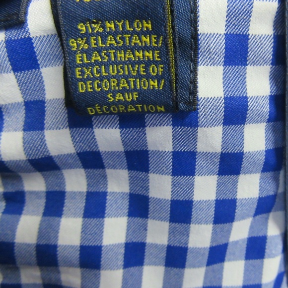 Ralph Lauren Performance Men's Shirt Long Sleeve Button Down Blue Check XL - Picture 7 of 9
